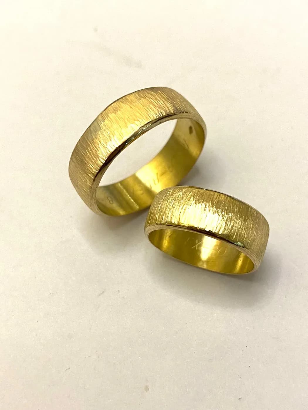 Gouden trouwringen